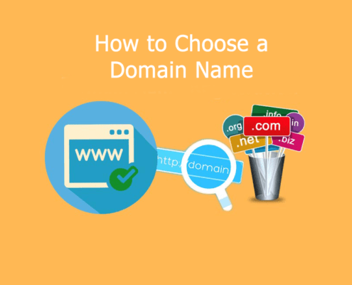 How to choose domain name